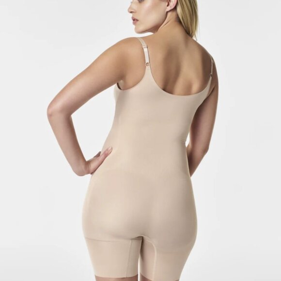 NWOT SPANXsculpt™ OnCore Open-Bust Mid-Thigh Bodysuit - size XL - Picture 2 of 4